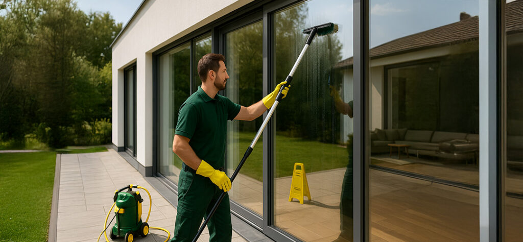 Fenster und Glasreinigung